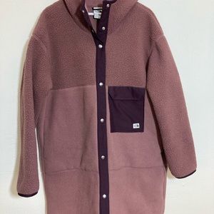 WOMENS NORTHFACE NWOT RETRO PILE FLEECE TUNIC XL